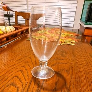 Crystal water goblet